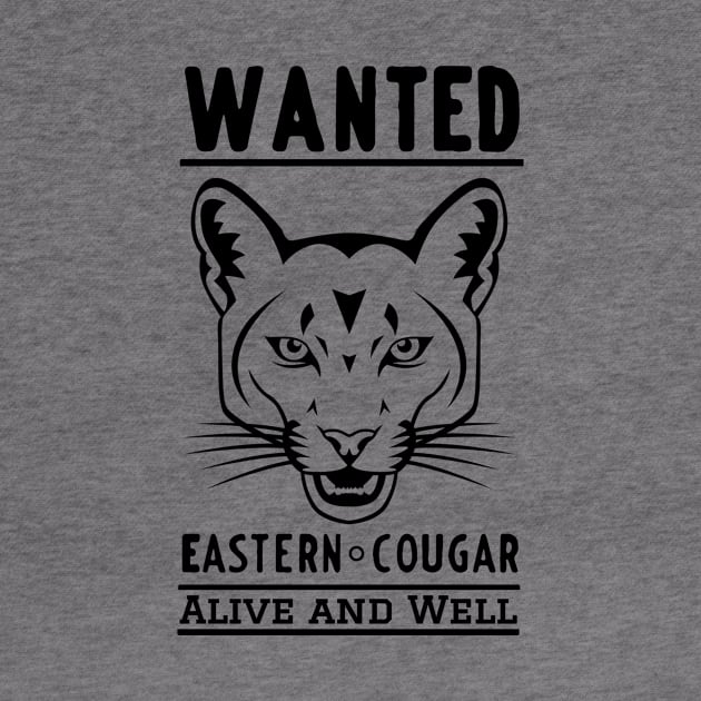 Wanted Alive and Well Eastern Cougar by CritterCommand